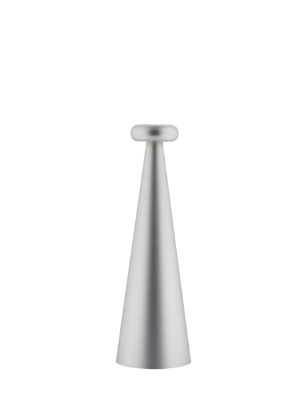 Alessi Bedin Rechargeable Table Lamp, Grey, Grey