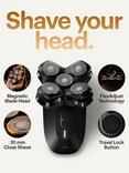 MANSCAPED The Dome Head Shaver, Black