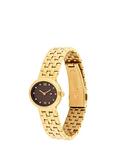 Tommy Hilfiger 1782844 Women's Oval Crystal Bracelet Strap Watch, Gold
