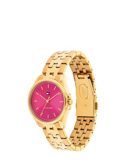 Tommy Hilfiger 1782854 Women's Bracelet Strap Watch, Gold - view 2, Gold