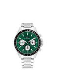 Tommy Hilfiger1792211 Men's Chronograph Bracelet Strap Watch, Silver