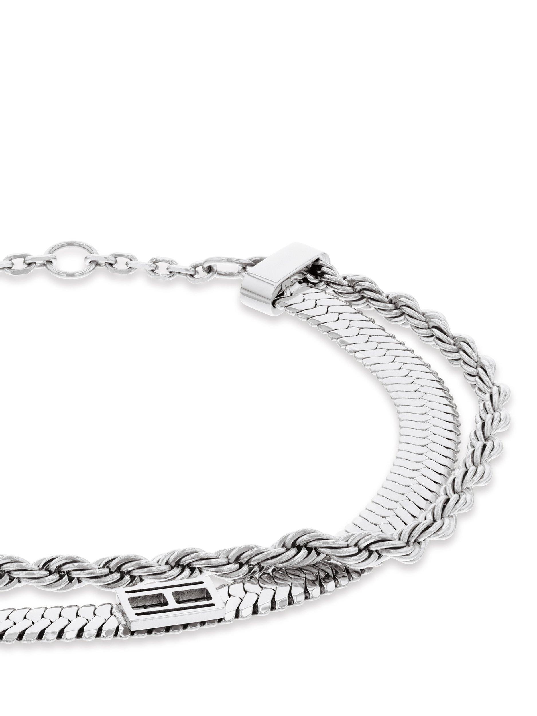 Product image 2 of 3, which shows Tommy Hilfiger Double Chain Bracelet, Silver