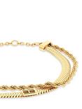 Tommy Hilfiger Double Chain Bracelet, Silver