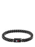 Tommy Hilfiger Polished Chain Bracelet, Black