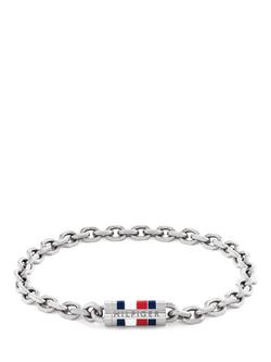 Tommy Hilfiger Signature Chain Bracelet, Silver