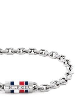 Tommy Hilfiger Signature Chain Bracelet - view 2, Silver