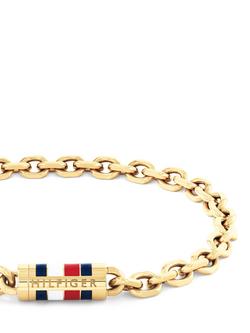 Tommy Hilfiger Signature Chain Bracelet - view 2, Gold