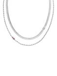 Tommy Hilfiger Double Row Chain Necklace