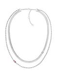 Tommy Hilfiger Double Row Chain Necklace