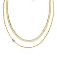 Tommy Hilfiger Double Row Chain Necklace, Gold