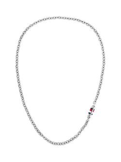 Tommy Hilfiger Signature Chain Necklace, Silver