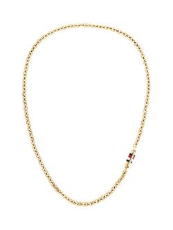 Tommy Hilfiger Signature Chain Necklace - view 2, Gold