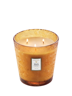 Voluspa Baltic Amber Three Wick Scented Candle, 1.1kg - view 2, Multi