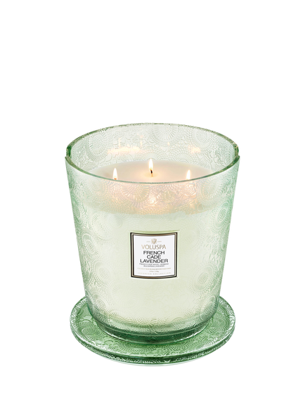 Voluspa French Cade Five Wick Scented Candle, 3.5kg, Multi