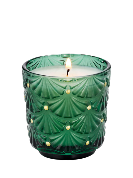Voluspa Noble Fir Scented Candle, 72g - view 2, Green