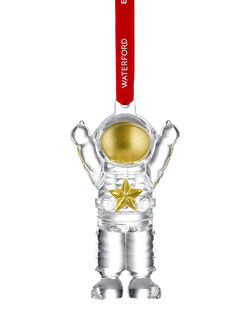 Waterford x Elton John Step Into Christmas Crystal Rocket Man Tree Ornament, 