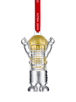 Waterford x Elton John Step Into Christmas Crystal Rocket Man Tree Ornament - view 2, 