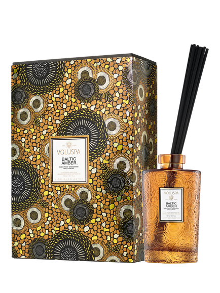 Voluspa Baltic Amber Reed Diffuser, 500ml, Multi