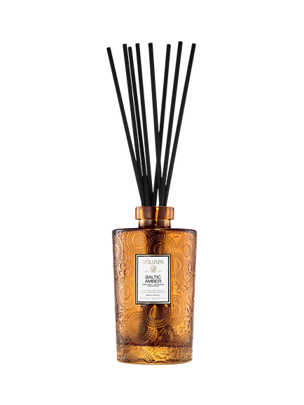 Voluspa Baltic Amber Reed Diffuser, 500ml - view 2, Multi