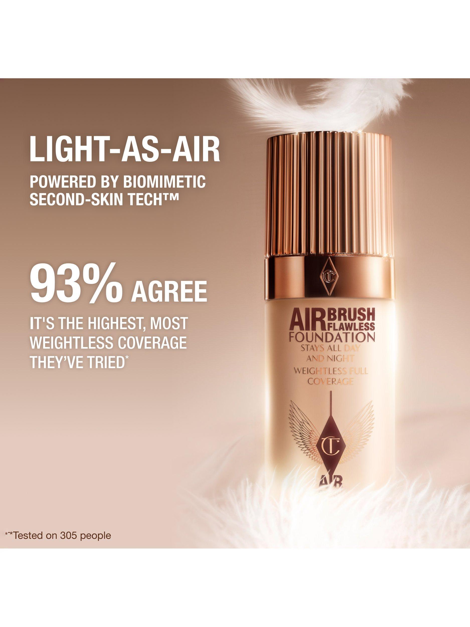 Product image 6 of 9, which shows Charlotte Tilbury Airbrush Flawless Foundation, 1 Cool