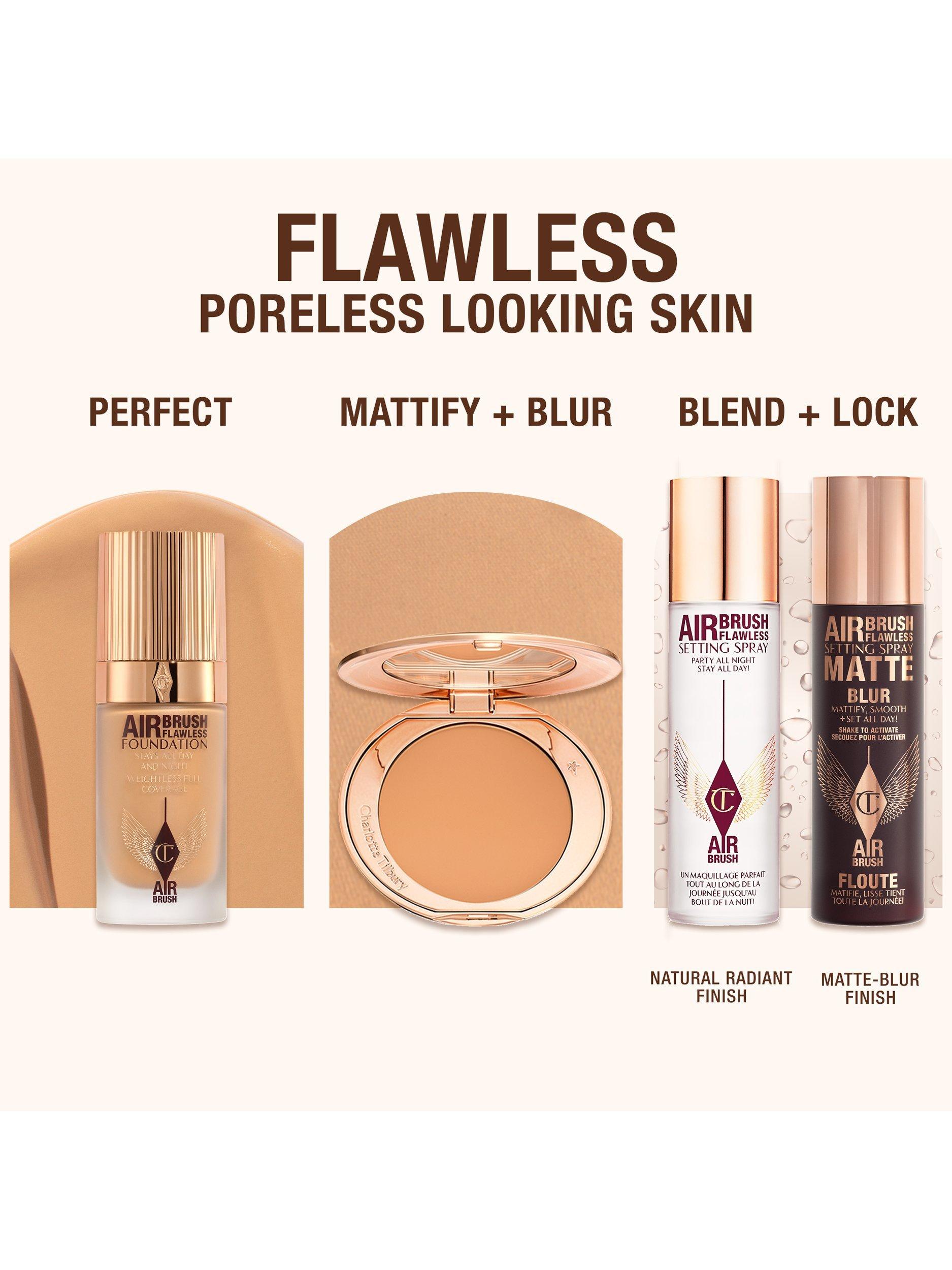 Product image 7 of 9, which shows Charlotte Tilbury Airbrush Flawless Foundation, 1 Cool