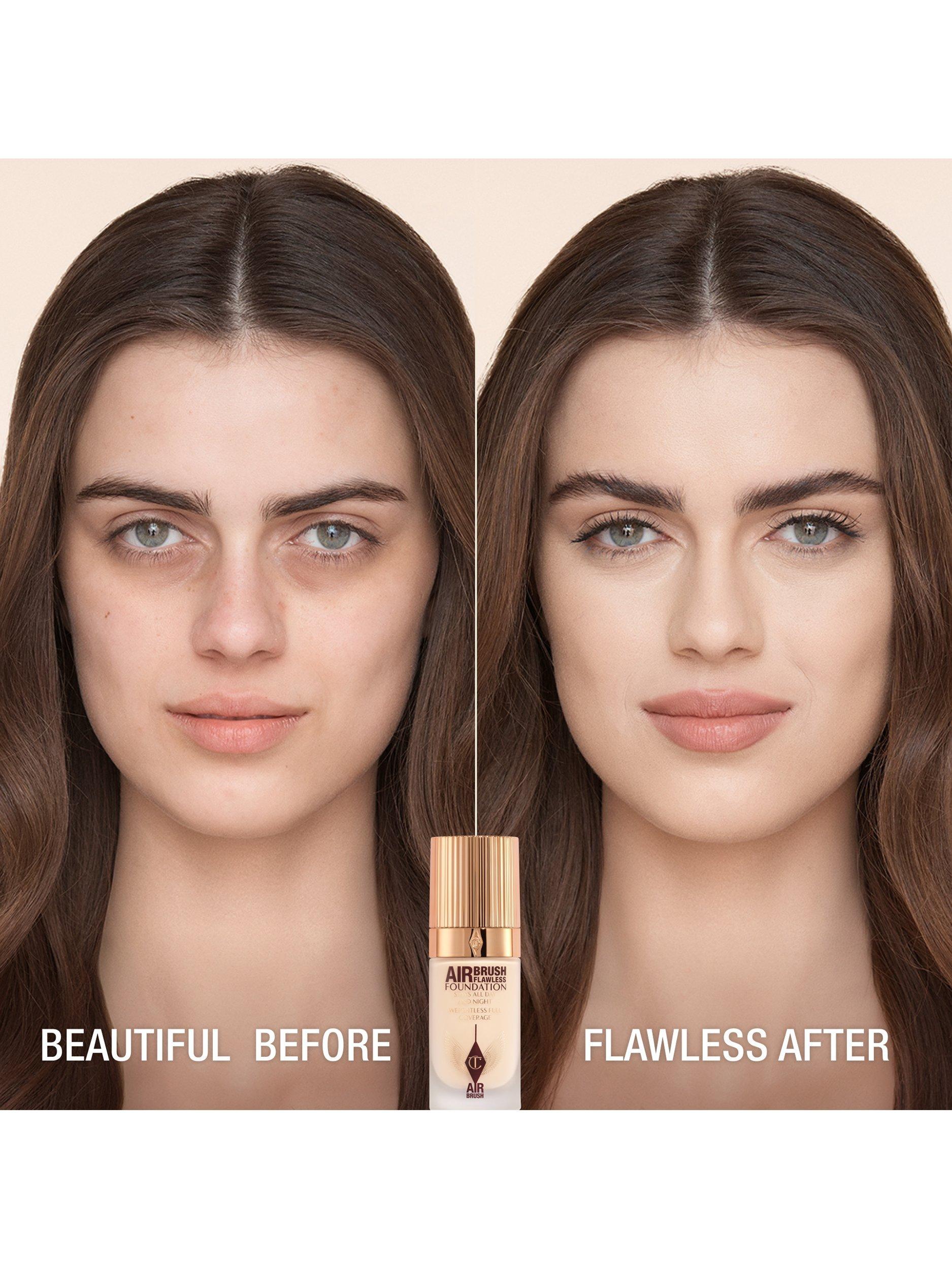 Product image 2 of 8, which shows Charlotte Tilbury Airbrush Flawless Foundation, 2 Warm