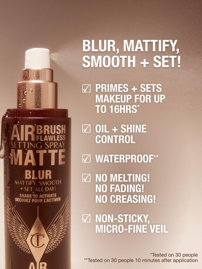 Product image 2 of 6, which shows Charlotte Tilbury Airbrush Flawless Setting Spray Matte, 100ml