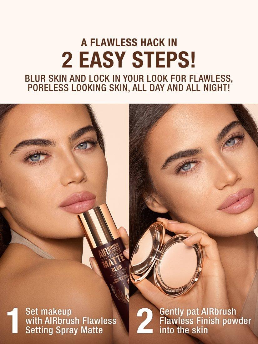 Product image 4 of 6, which shows Charlotte Tilbury Airbrush Flawless Setting Spray Matte, 100ml