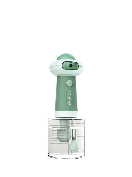WAGS Dog Bubble Bather, Green, Green