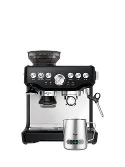 Sage Barista Express Bean-to-Cup Coffee Machine - view 2, Black Truffle