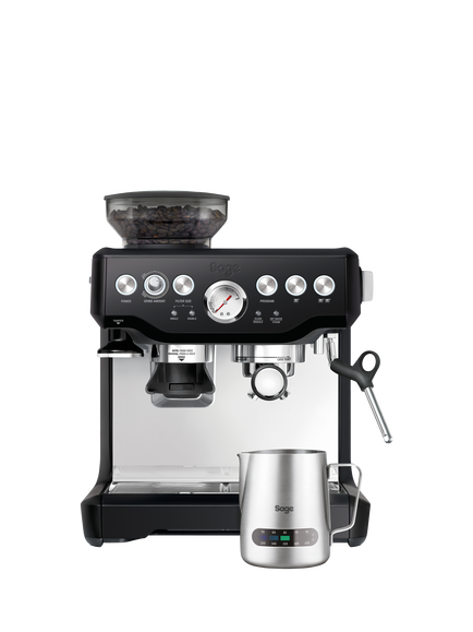 Sage Barista Express Bean to Cup Coffee Machine - view 2, Black Truffle