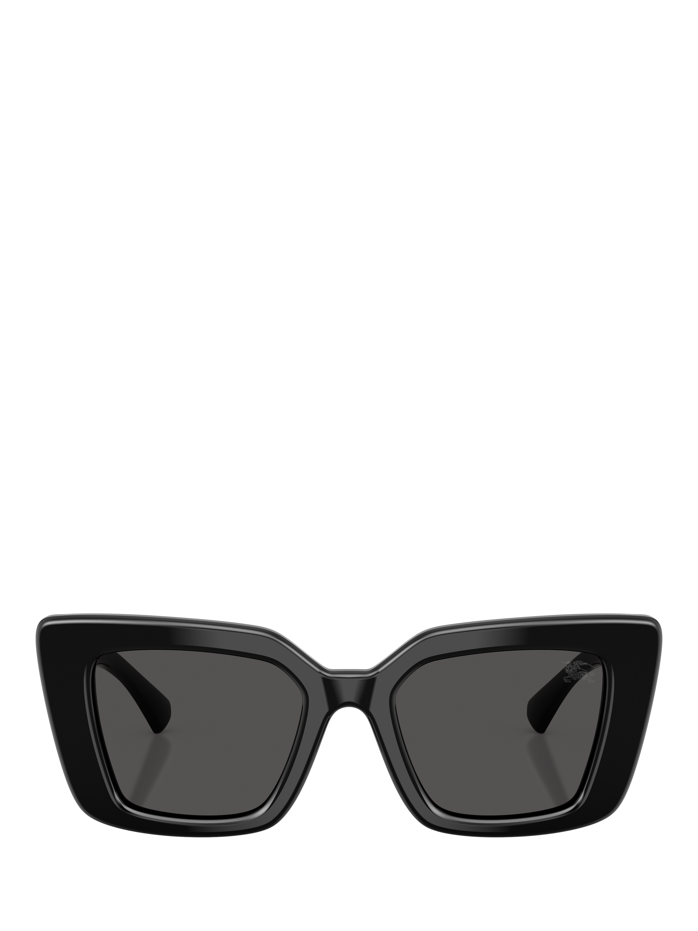 Product image 2 of 5, which shows Burberry BE4476 Women's Cat's Eye Sunglasses, Black/Grey