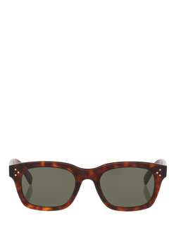 Celine CL000521 Women's D-Frame Sunglasses, Black Tortoise/Grey - view 2, Black Tortoise/Grey