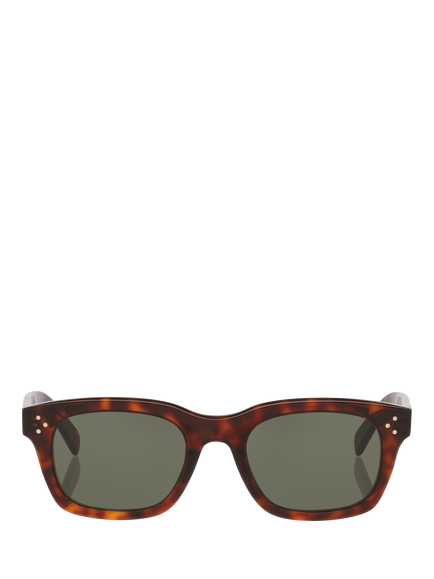 Celine CL000521 Women's D-Frame Sunglasses, Black Tortoise/Grey - view 2, Black Tortoise/Grey