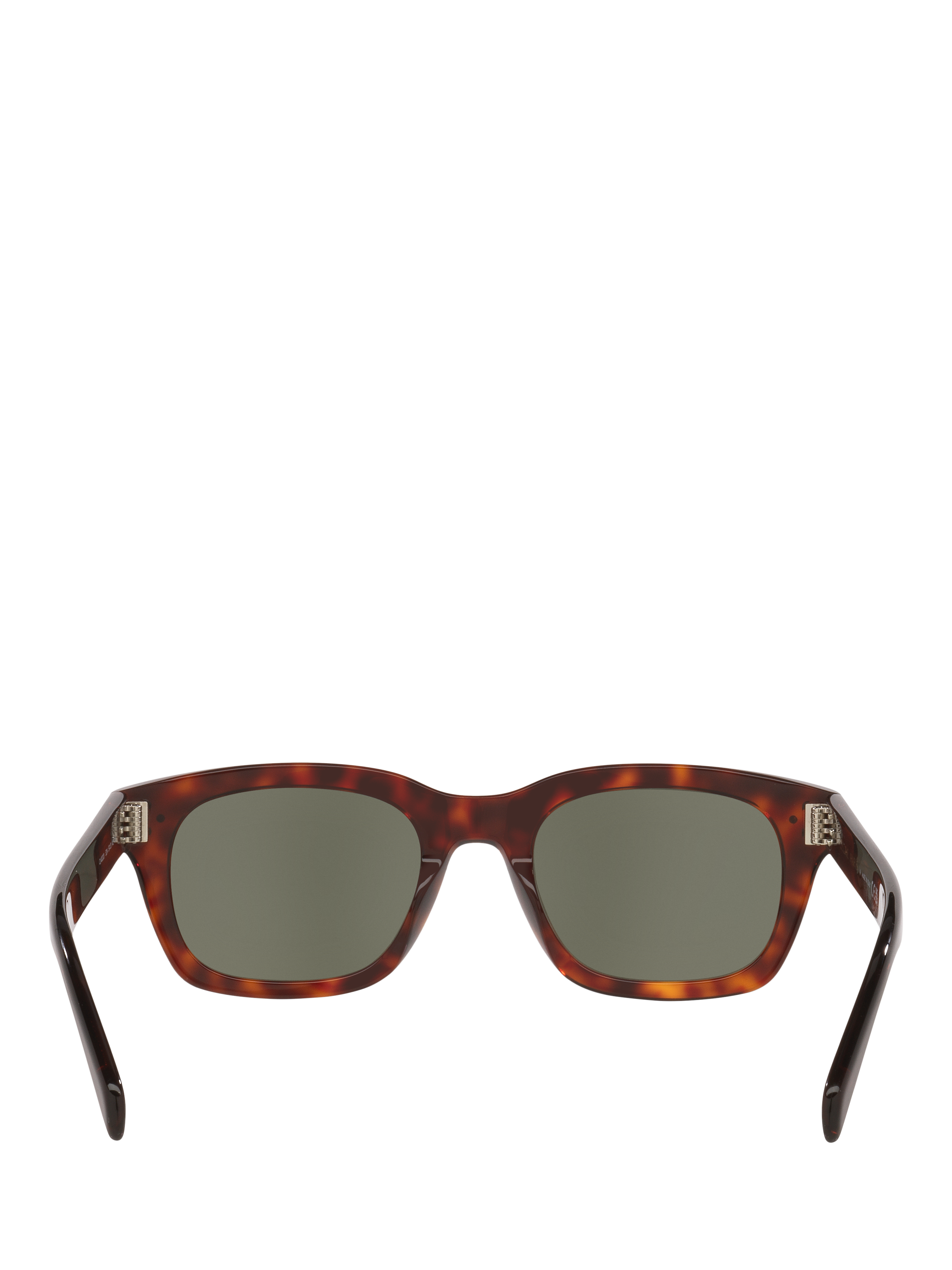 Product image 4 of 5, which shows Celine CL000521 Women's D-Frame Sunglasses, Black Tortoise/Grey