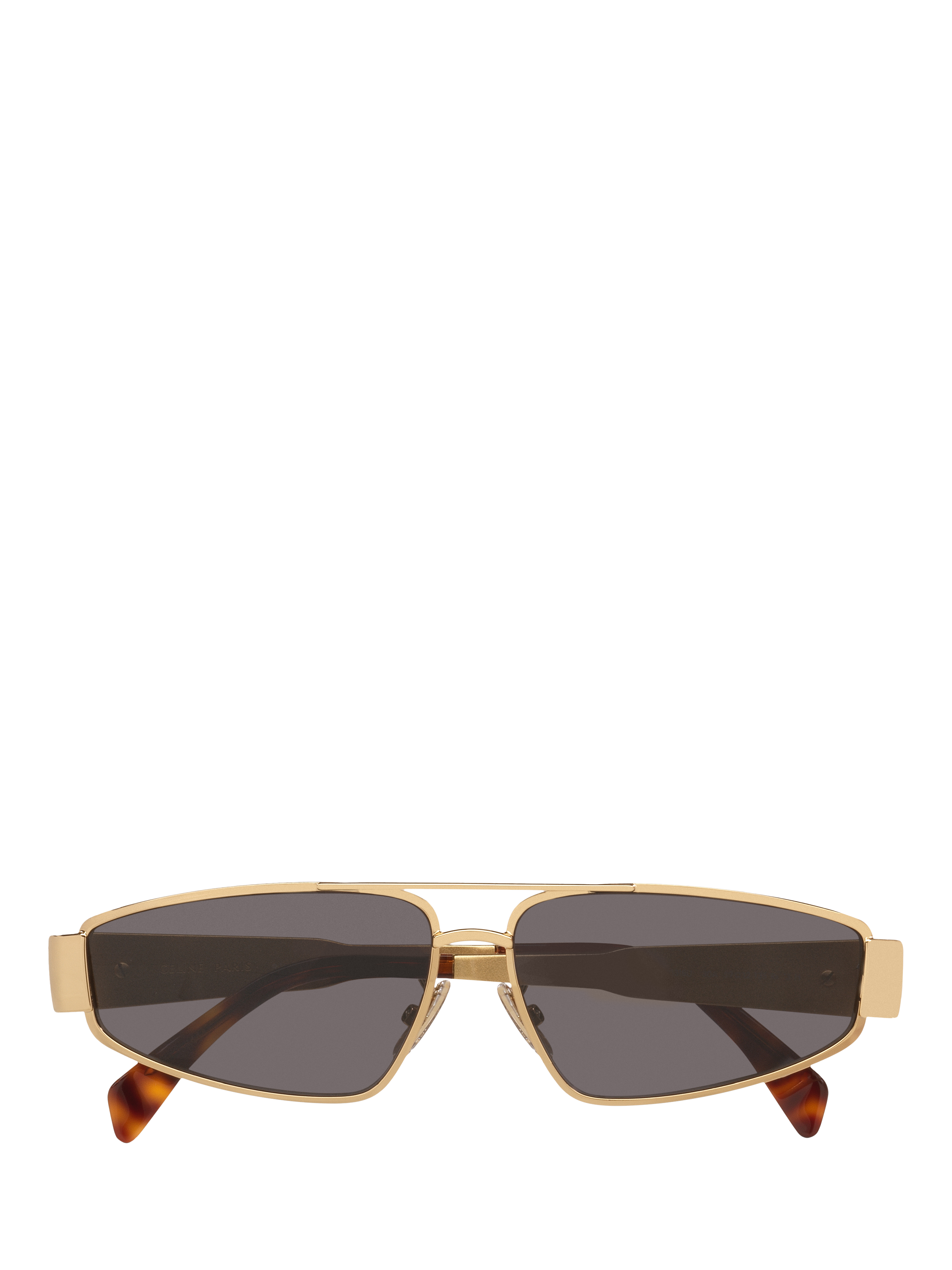 Product image 4 of 4, which shows Celine CL000572 Unisex Irregular Sunglasses, Yellow