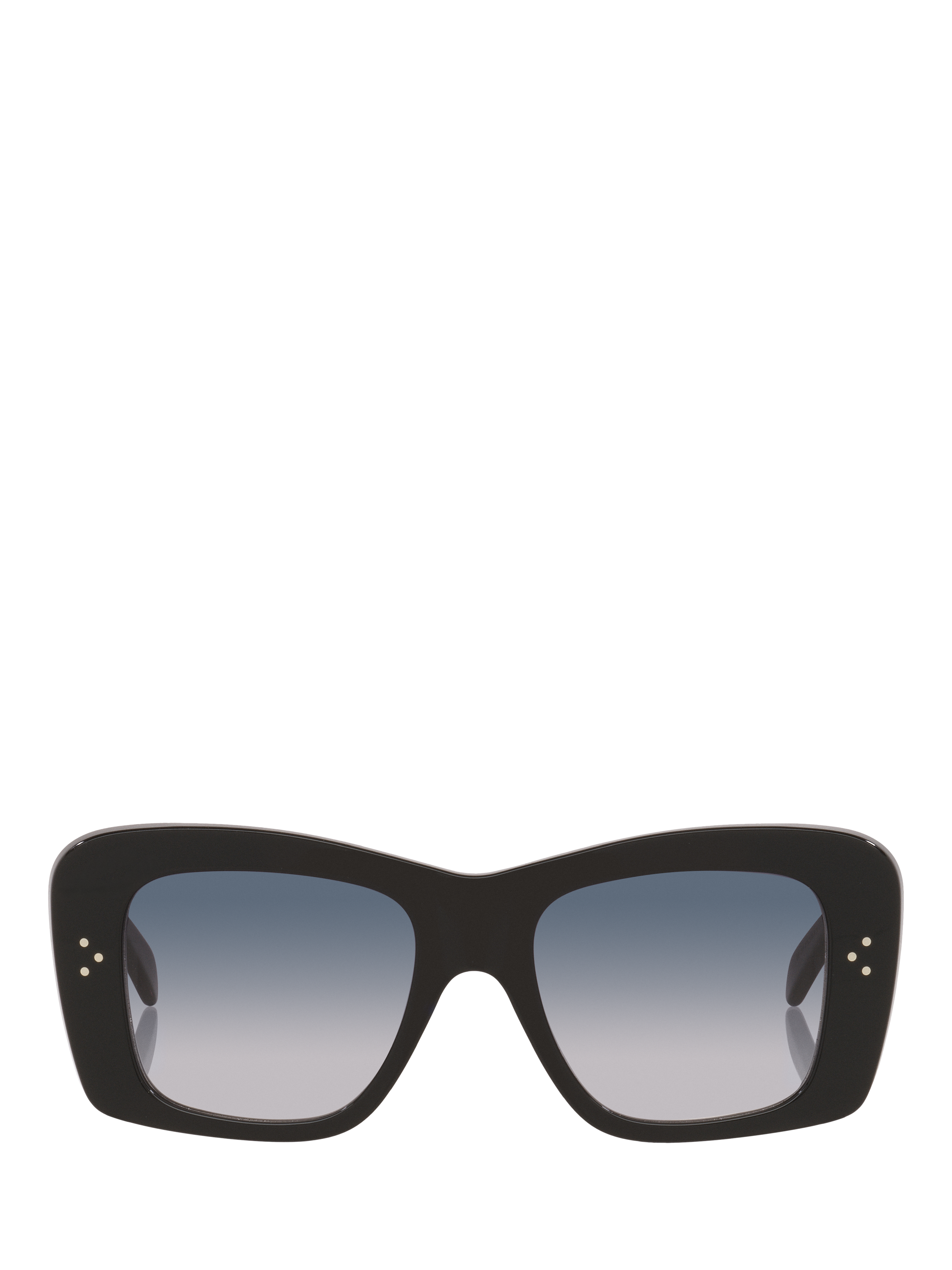 Product image 2 of 5, which shows Celine CL000576 Women's Gradient Irregular Sunglasses, Black