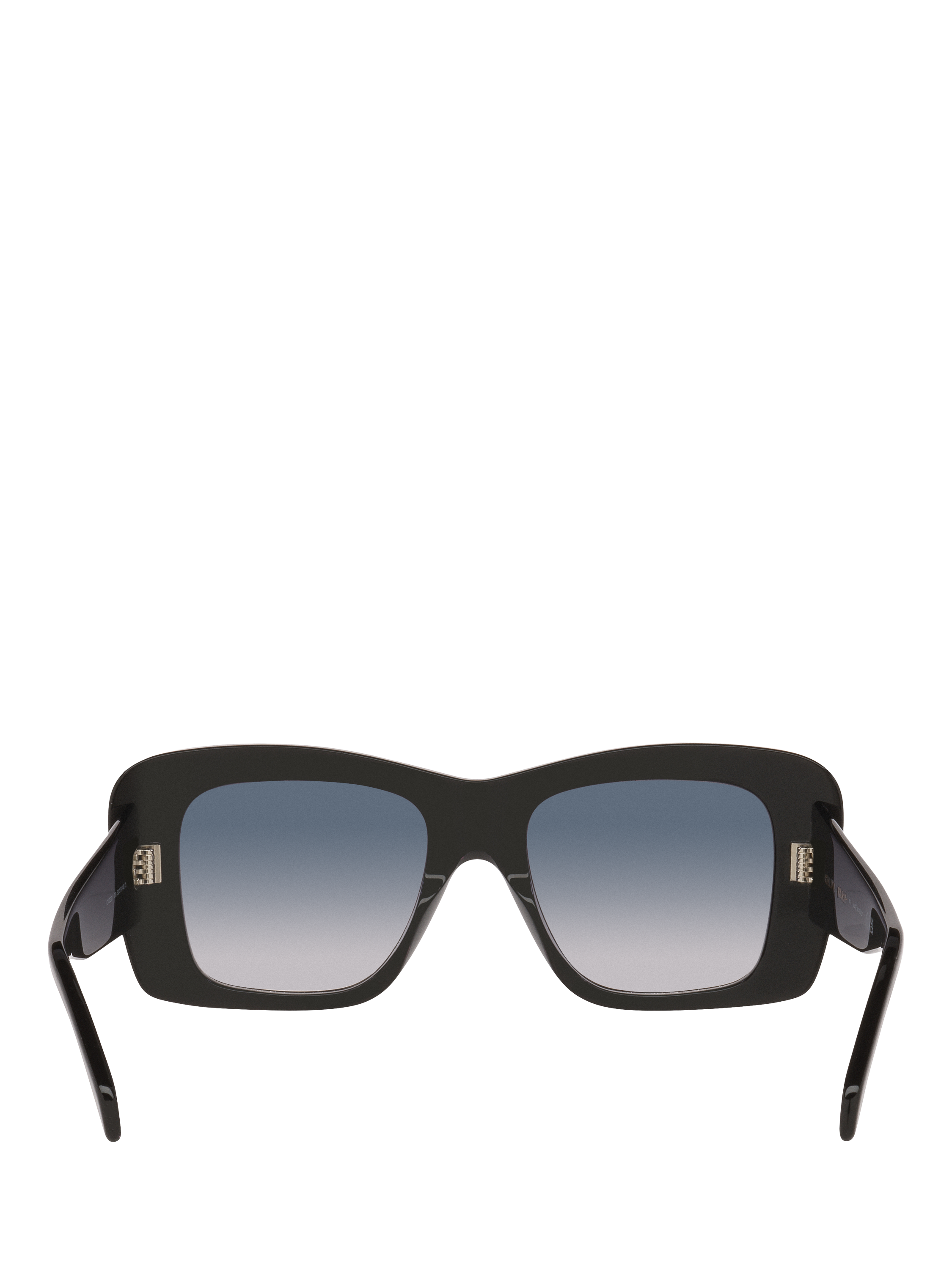 Product image 4 of 5, which shows Celine CL000576 Women's Gradient Irregular Sunglasses, Black