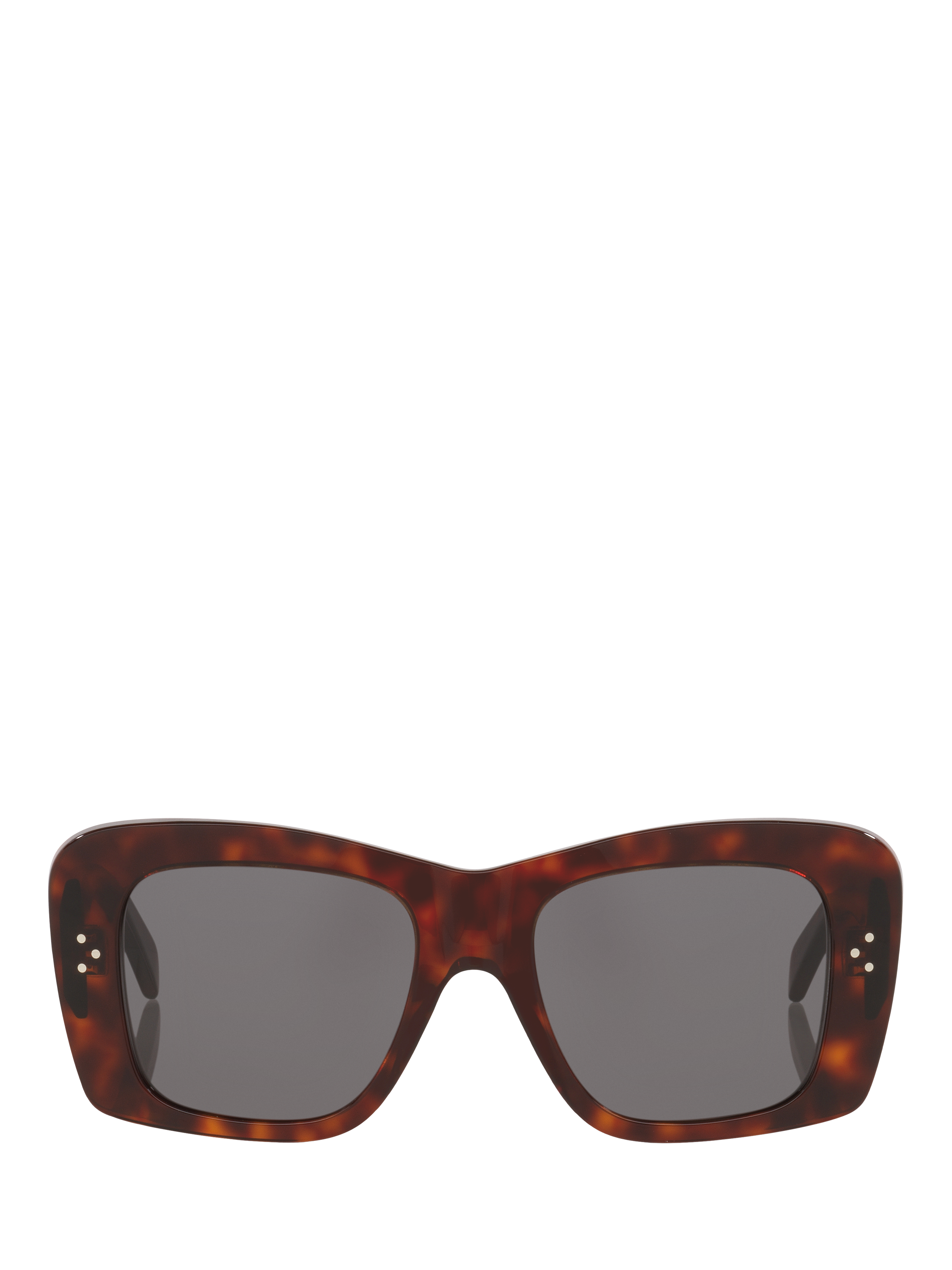 Product image 2 of 5, which shows Celine CL000576 Women's Irregular Sunglasses, Brown