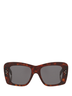 Celine CL000576 Women's Irregular Sunglasses, Brown - view 2, Brown