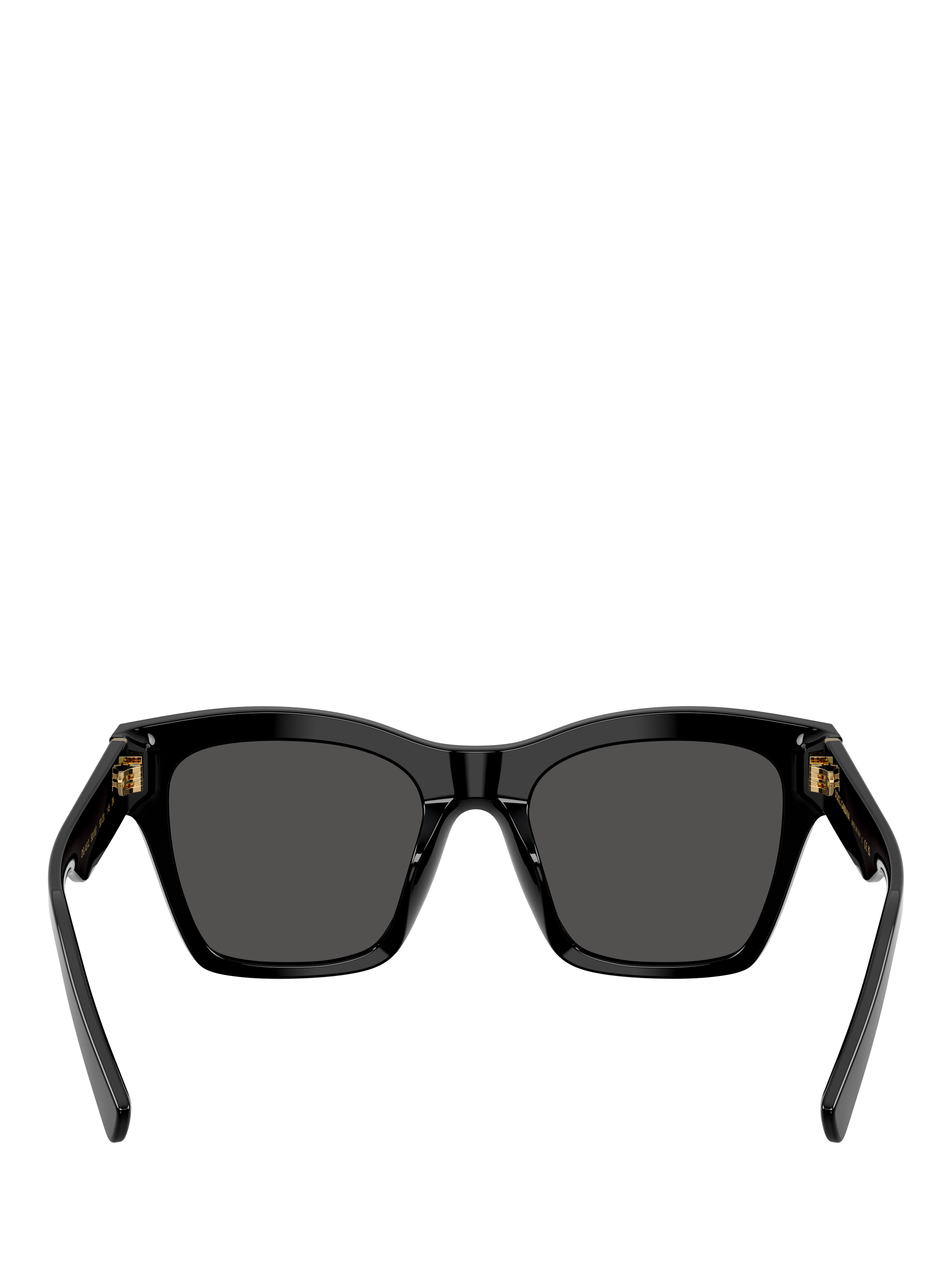 Product image 4 of 5, which shows Dolce & Gabbana DG4512 Women's Square Sunglasses, Black/Grey