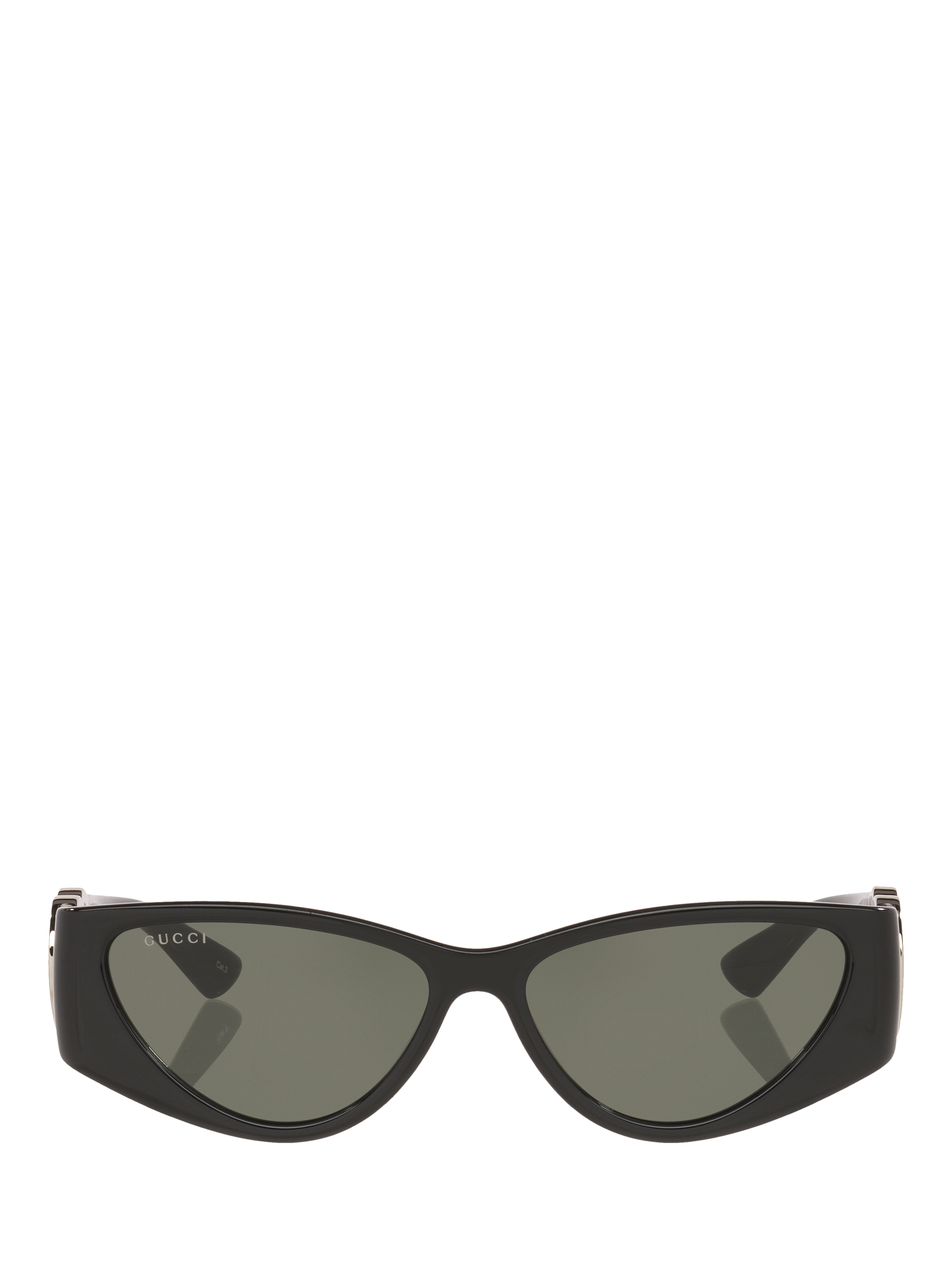 Product image 2 of 4, which shows Gucci GC002604 Women's Cat Eye Sunglasses, Black