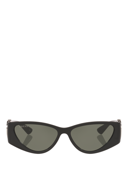 Gucci GC002604 Women's Cat Eye Sunglasses - view 2, Black