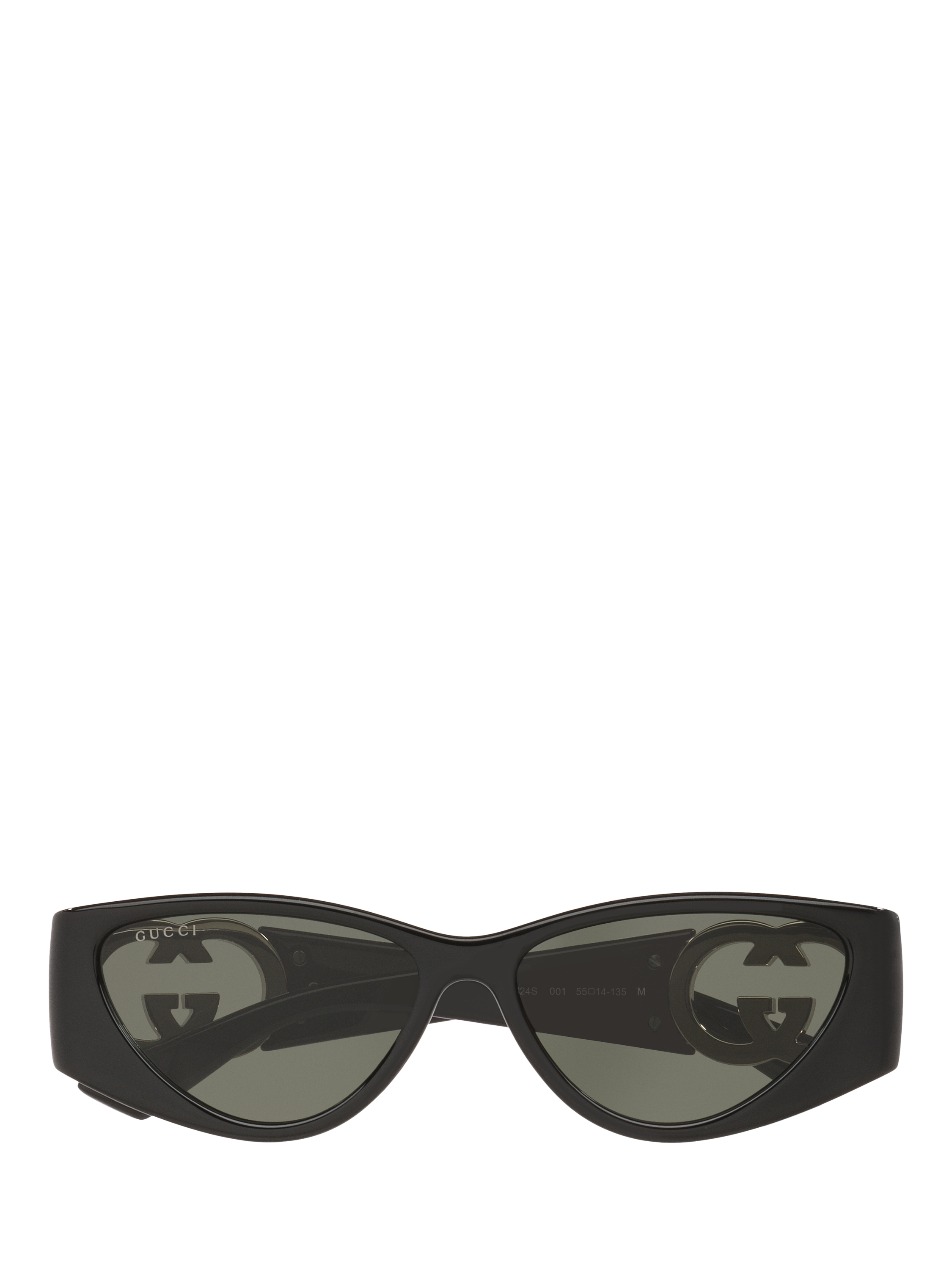 Product image 4 of 4, which shows Gucci GC002604 Women's Cat Eye Sunglasses, Black