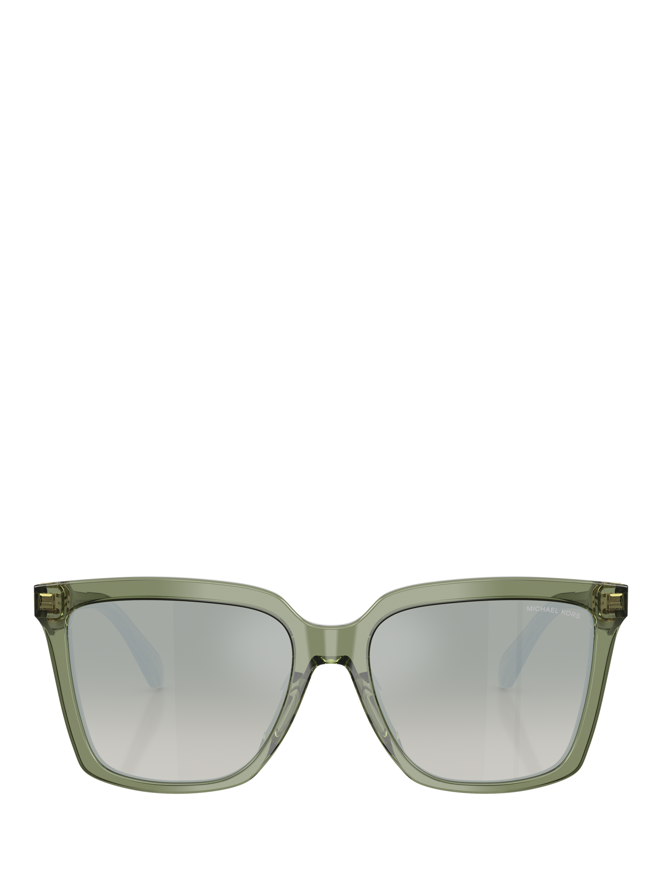 Product image 2 of 4, which shows Michael Kors MK2256 Women's Square Sunglasses, Green