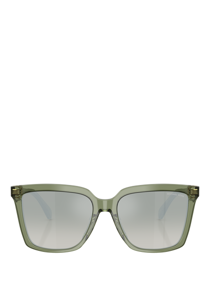 Michael Kors MK2256 Women's Square Sunglasses, Green - view 2, Green