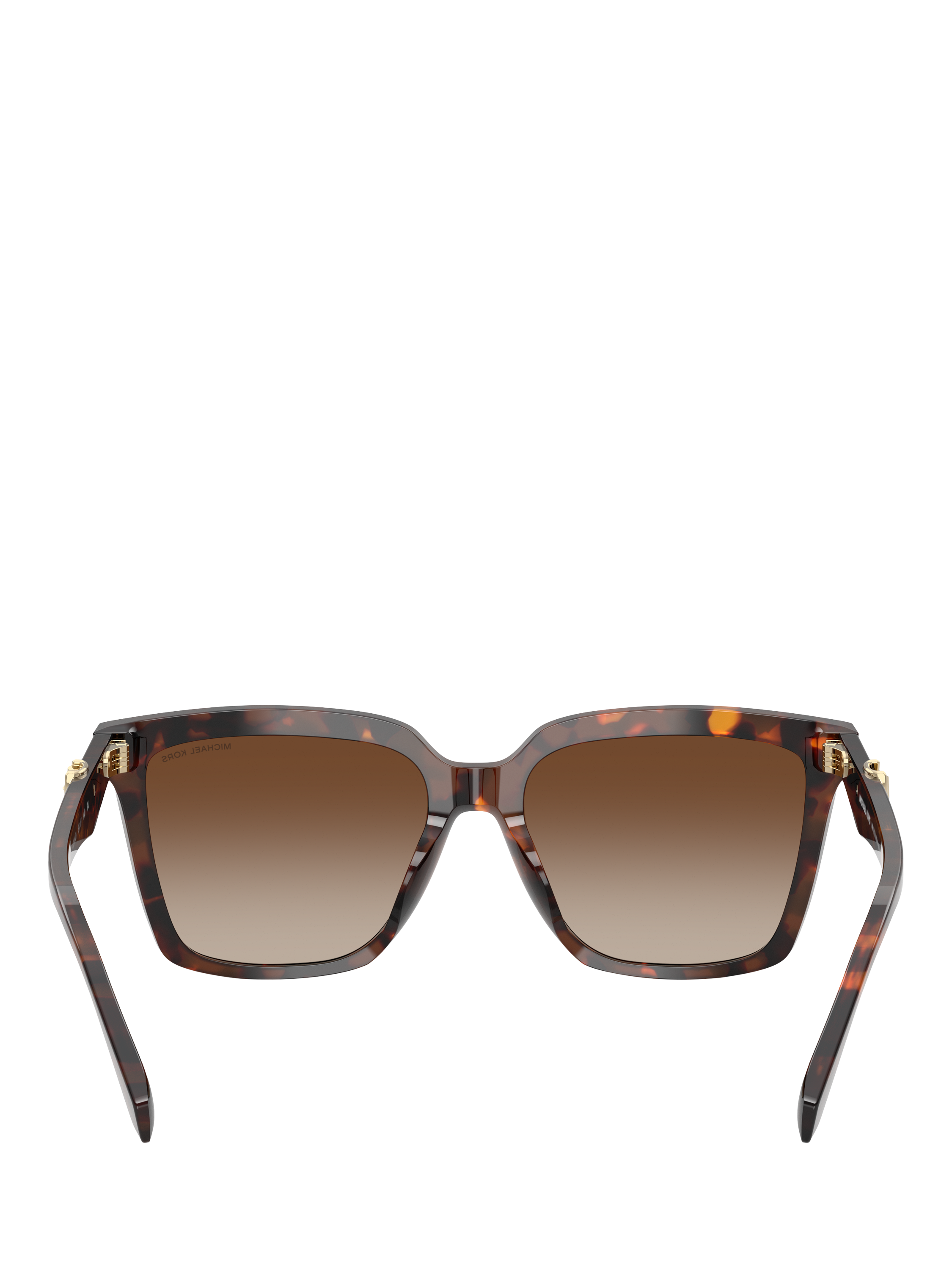 Product image 4 of 5, which shows Michael Kors MK2256 Women's Square Glasses, Brown