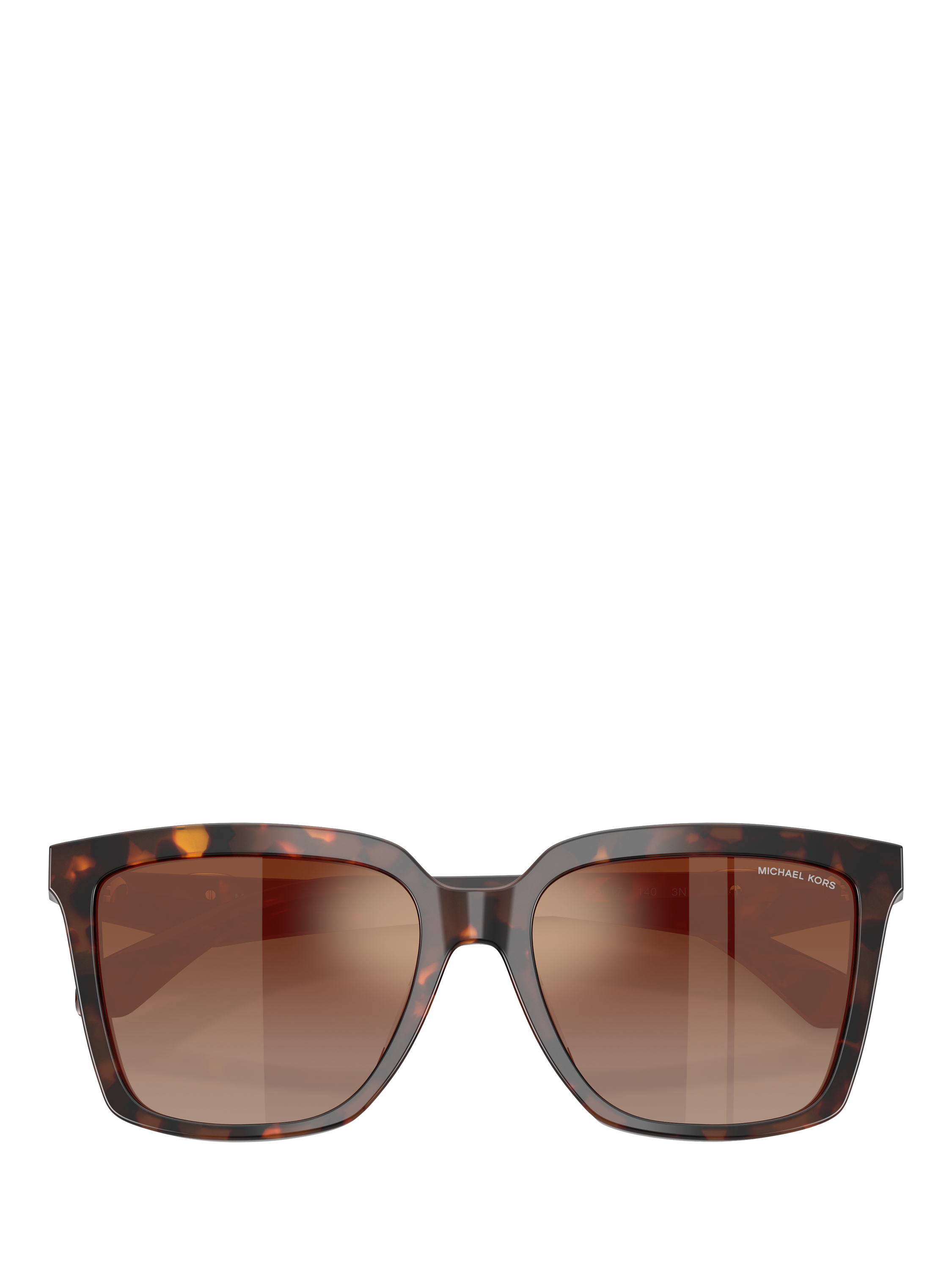 Product image 5 of 5, which shows Michael Kors MK2256 Women's Square Glasses, Brown