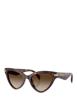 Michael Kors MK2259U Women's Cat Eye Sunglasses, Tortoise Brown
