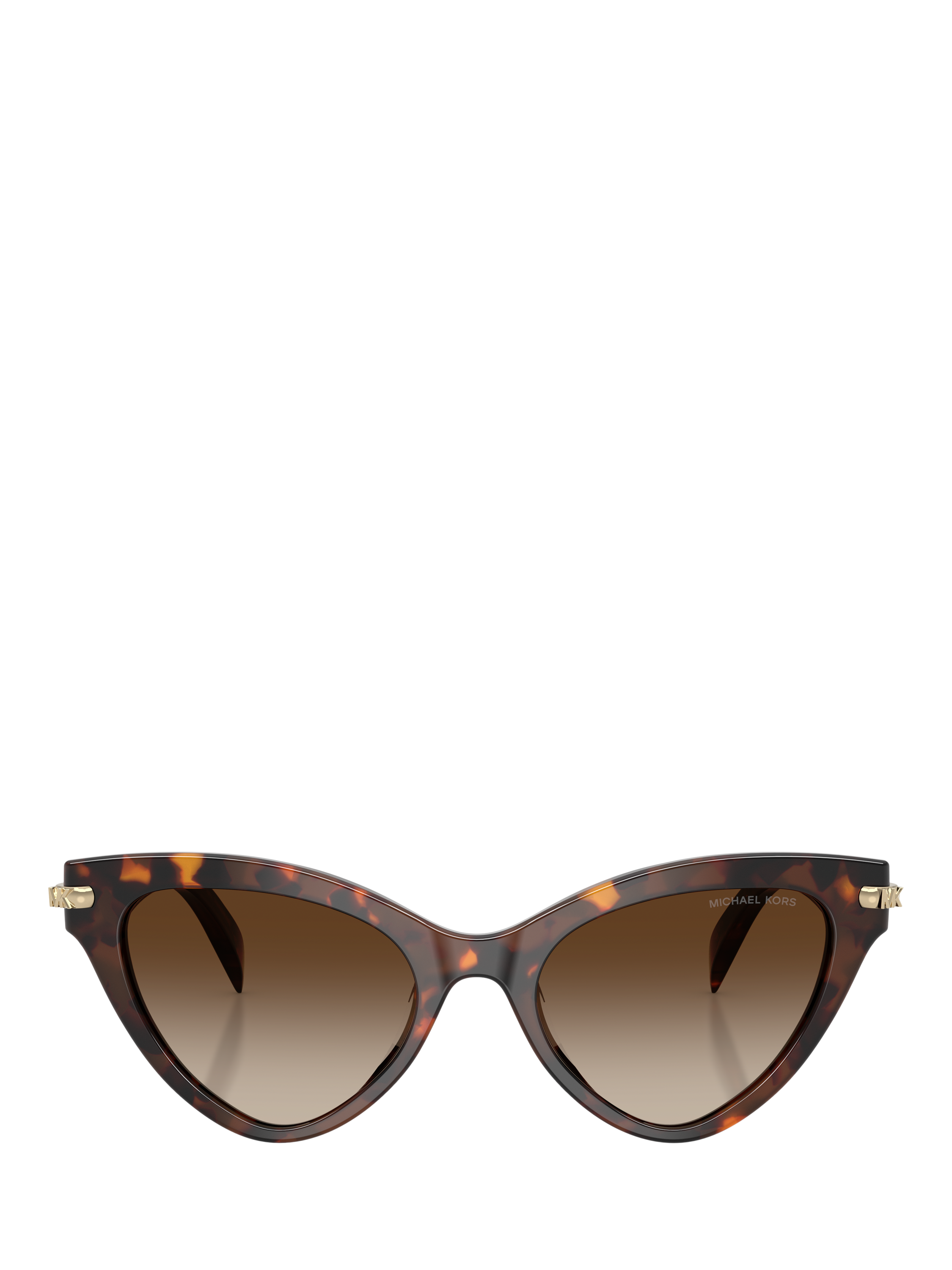 Product image 2 of 3, which shows Michael Kors MK2259U Women's Cat Eye Sunglasses, Tortoise Brown Gradient